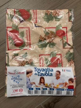 Tovaglia da Tavola Frutta Beige 100% Poliestere