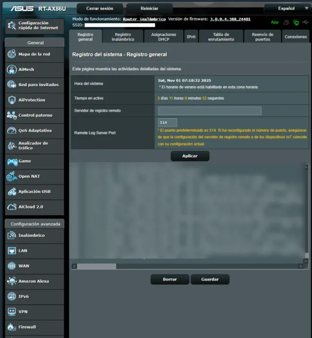 Router Asus RT-AX86U