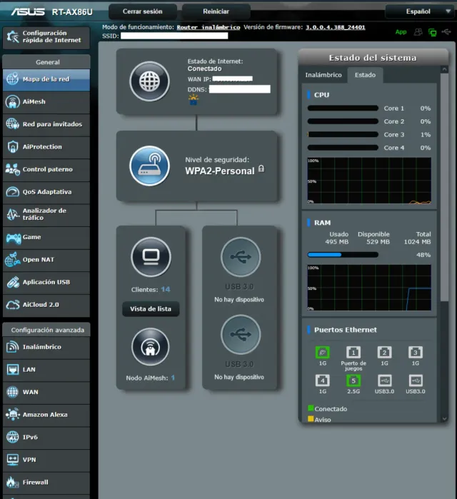 Router Asus RT-AX86U