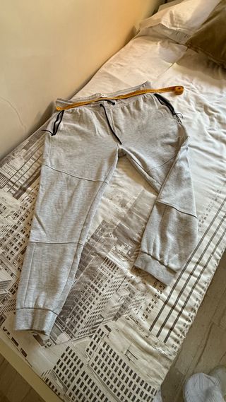 Pantalón de chándal gris talla XL