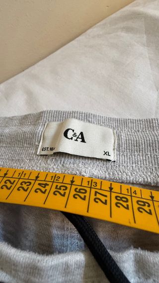 Pantalón de chándal gris talla XL