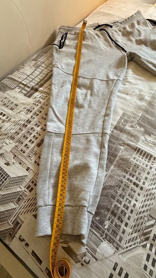 Pantalón de chándal gris talla XL