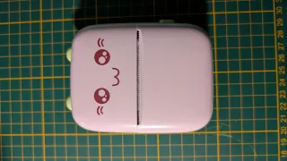 Mini impresora Bluetooth portátil gato verde