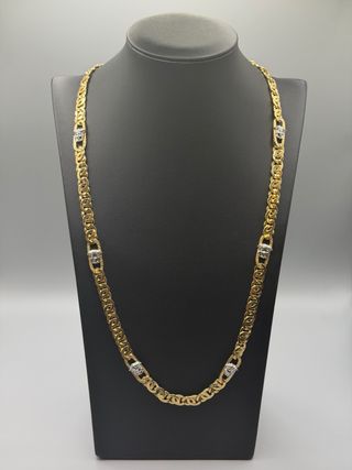 Ref290 Cadena de oro de 18k de diseño.