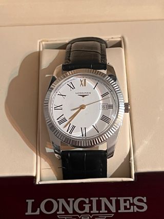 Reloj Longines Clásico Correa Negra