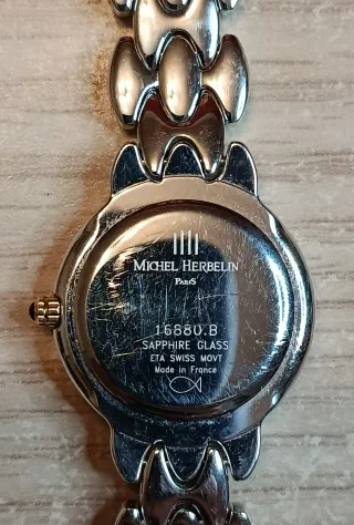 Reloj Michel Herbelin Mujer bicolor. Nuevo