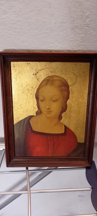 Quadro devozionale stile Raffaellesco
