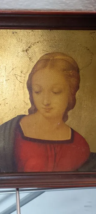 Quadro devozionale stile Raffaellesco