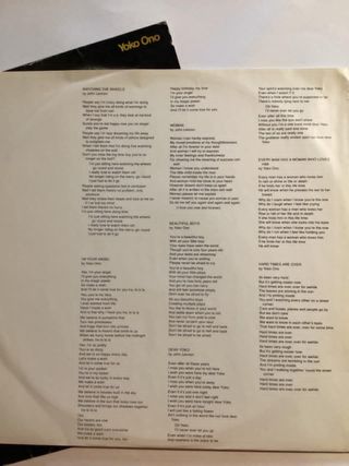 John Lennon & Yoko Ono - Double Fantasy LP vinile