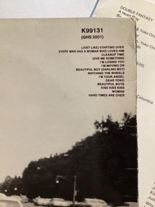 John Lennon & Yoko Ono - Double Fantasy LP vinile