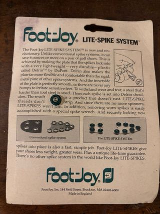 Foot-Joy Lite-Spike System Tacchetti