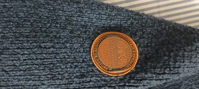 Felpa CMP blu/grigio con zip