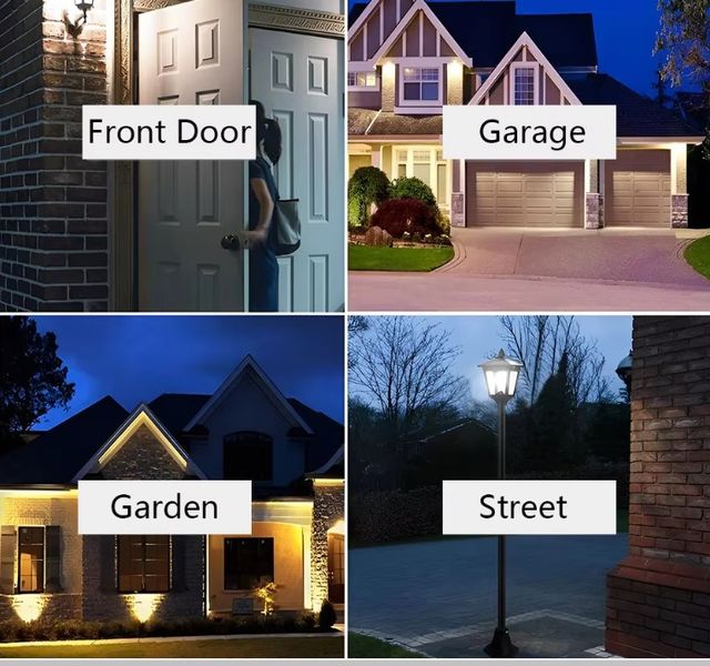 Lâmpada Solar LED 100 com Sensor de Movimento