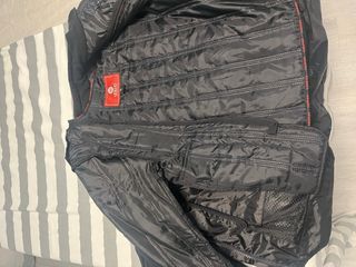 Chaqueta de moto negra ARMURE