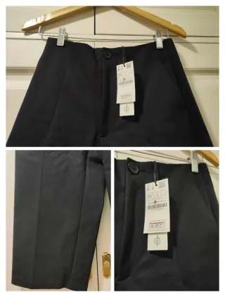 STRADIVARIUS - Lote 2 Pantalones Pinzas