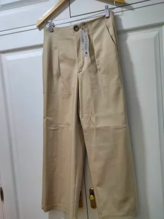 STRADIVARIUS - Lote 2 Pantalones Pinzas