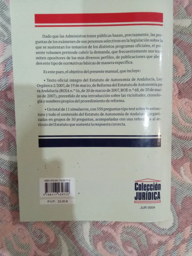 Cuestionario tipo test referenciado sobre el Es...