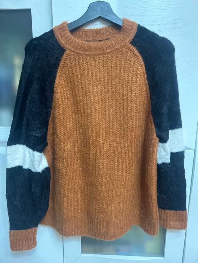 Jersey SALSA Negro y Naranja