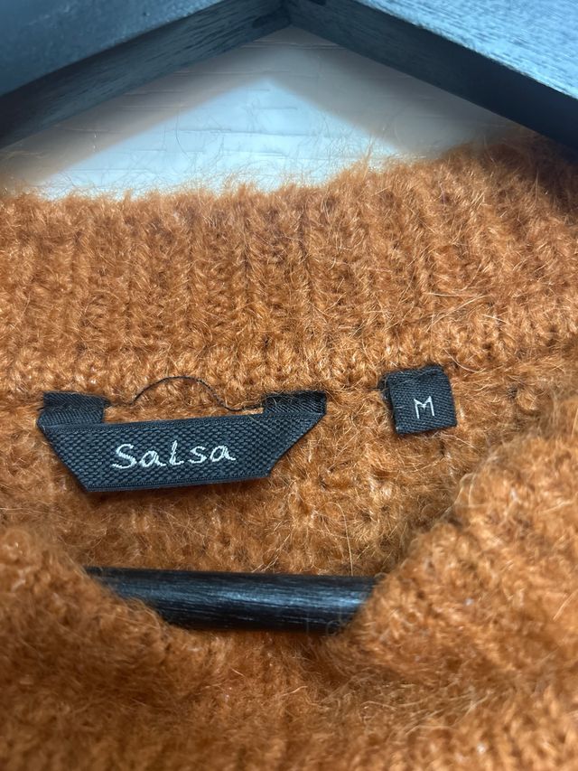 Jersey SALSA Negro y Naranja