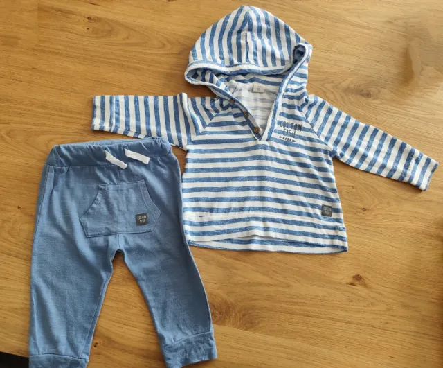 Conjunto bebé Cotton Fish.ENVÍO