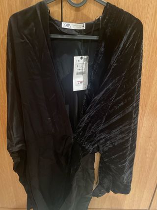 Vestido Zara Negro Talla S