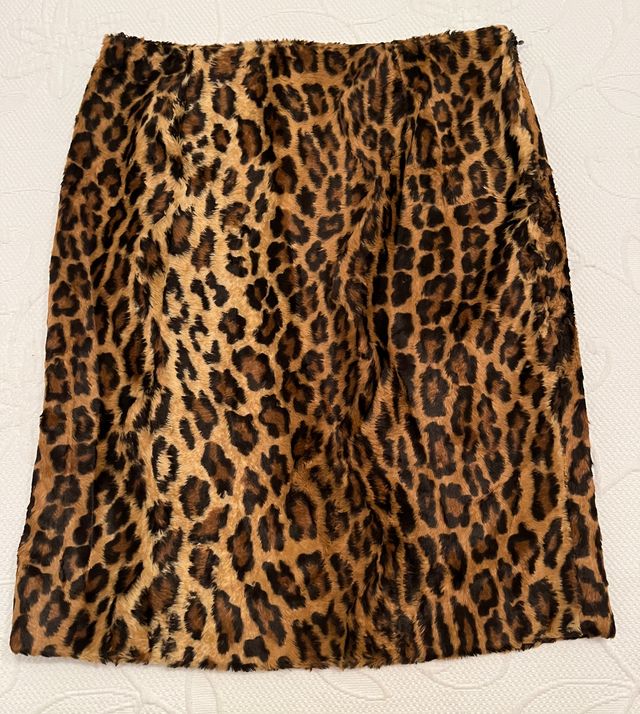 Falda animal print