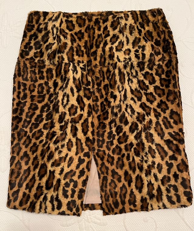 Falda animal print