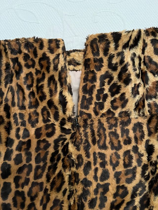 Falda animal print