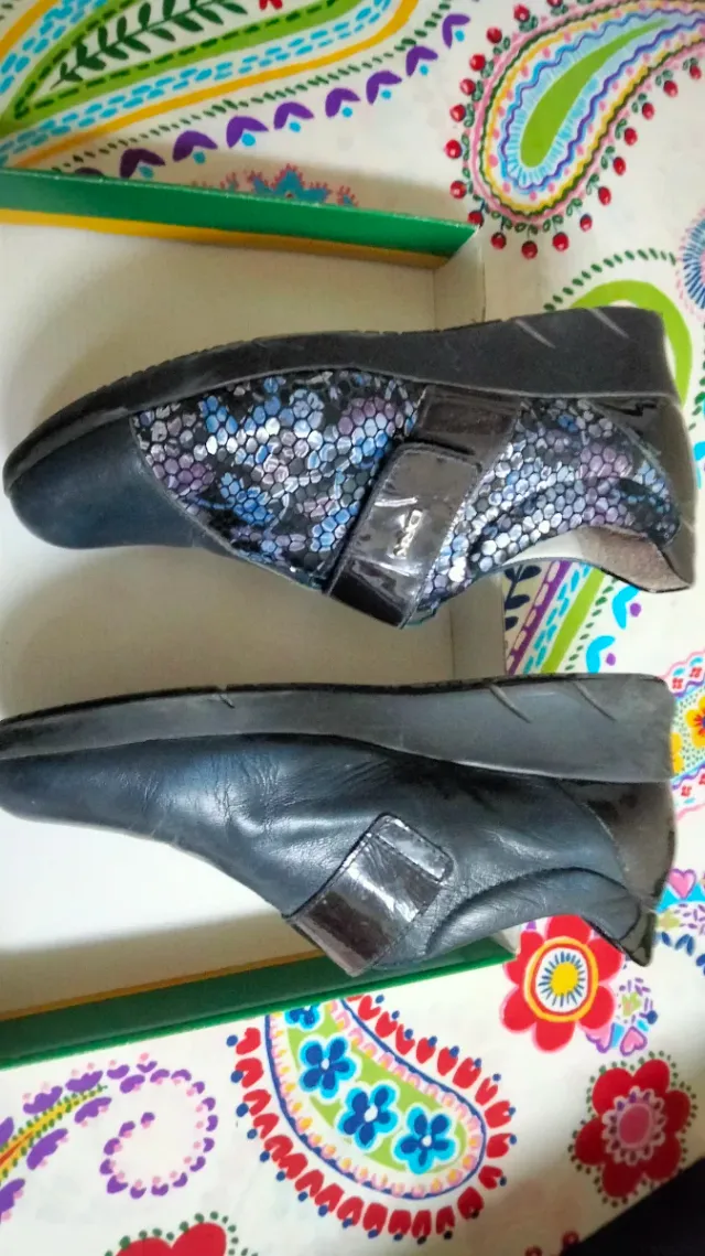 Zapatos de piel señora