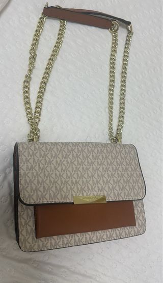 Bolso Beige y Marrón