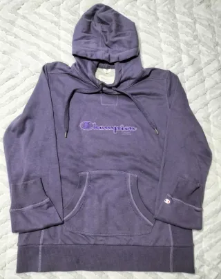 Sudadera Champion Morada Talla L