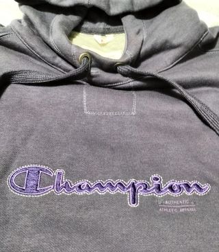 Sudadera Champion Morada Talla L