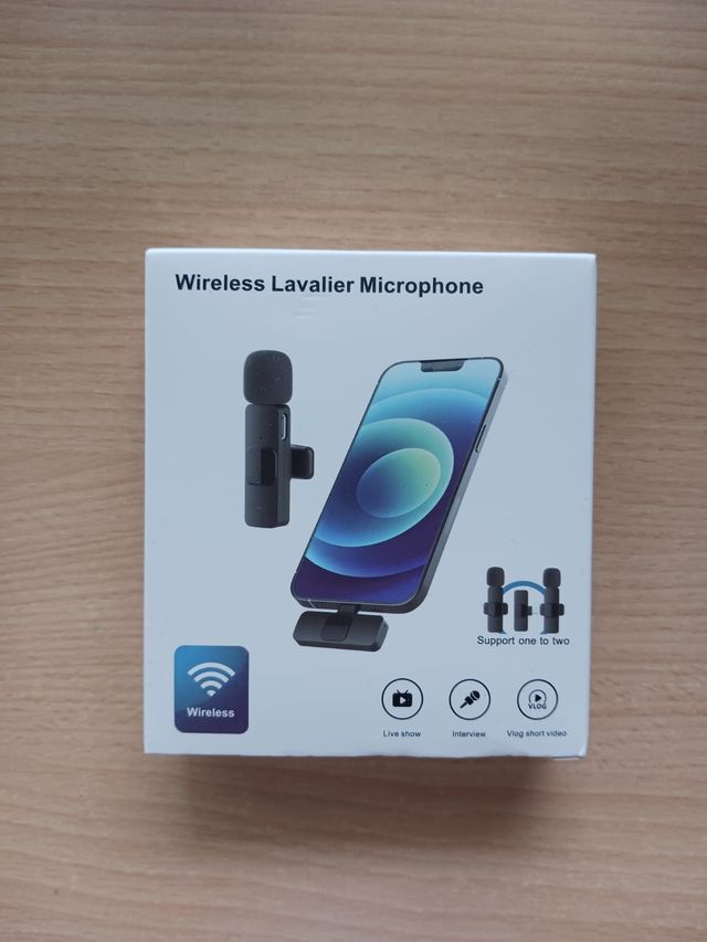 Micrófono inalámbrico para móvil