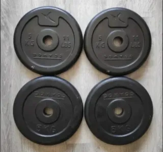 Discos goma Domyos 5kg