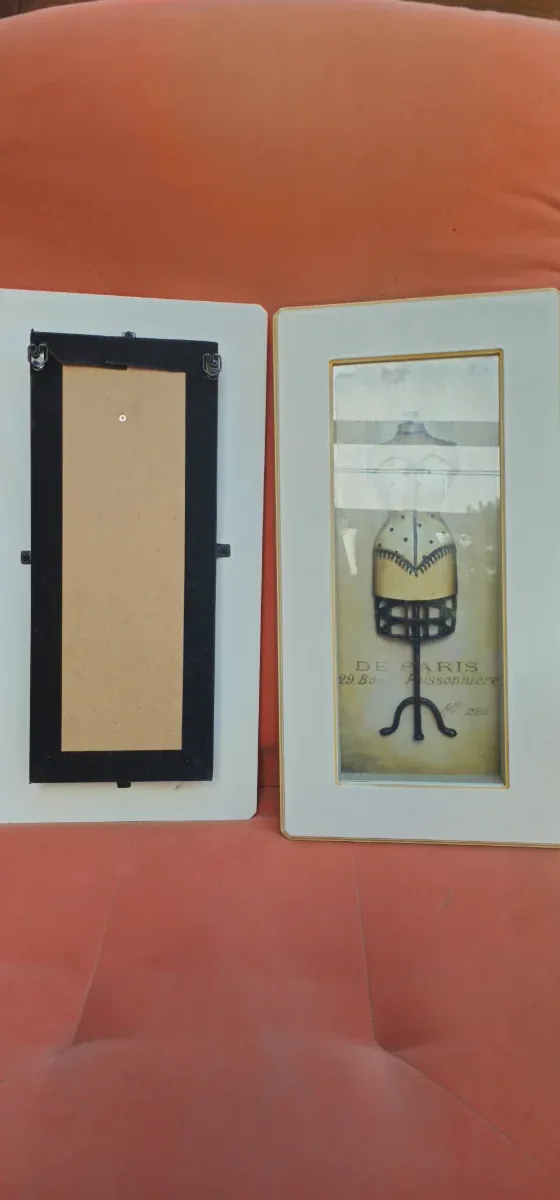 Cuadros decorativos dorados y blancos
10€ unidad