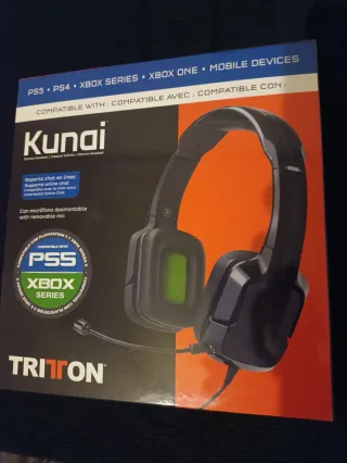 Auriculares Tritton Kunai PS5, Xbox Series