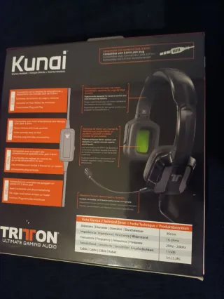 Auriculares Tritton Kunai PS5, Xbox Series