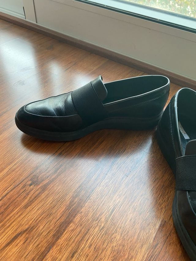 Mocasines Geox Mujer Negros