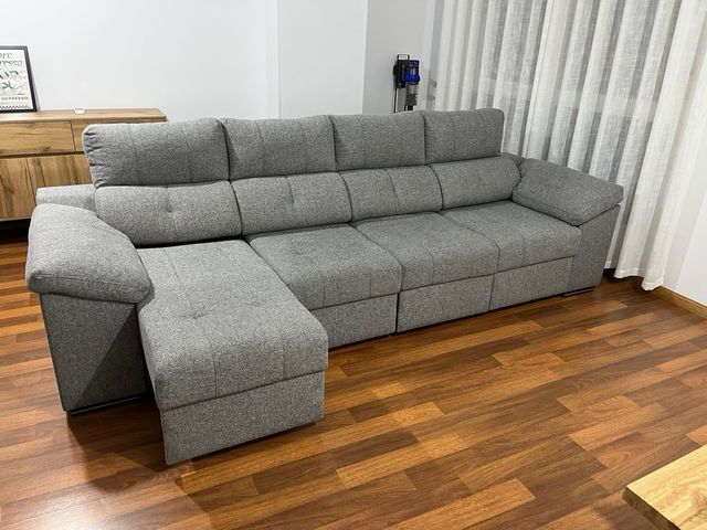 Sofá gris