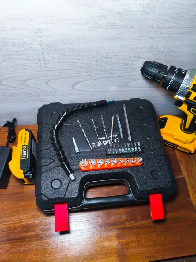 Taladro percutor + 2 baterías