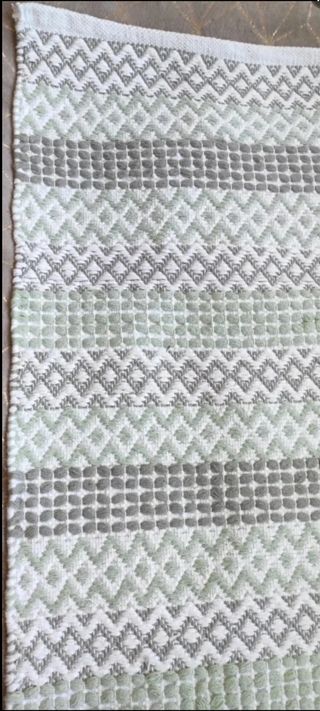 Set di 2 tappeti decorativi