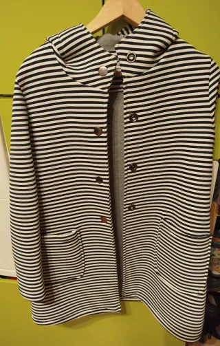 Chaqueta marinera rayas neopreno