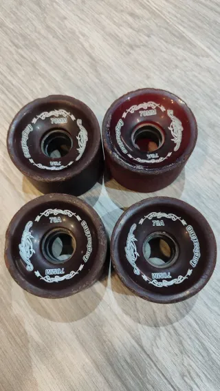 4 Ruedas Longboard 70mm 78A