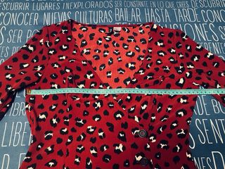 Vestido estampado H&M talla M