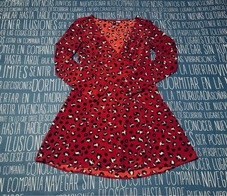 Vestido estampado H&M talla M