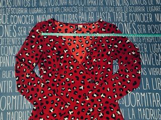 Vestido estampado H&M talla M