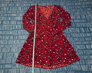 Vestido estampado H&M talla M