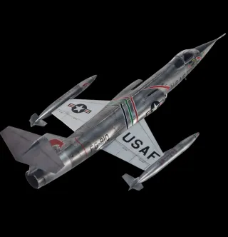Maqueta terminada F104C Starfighter 1/48