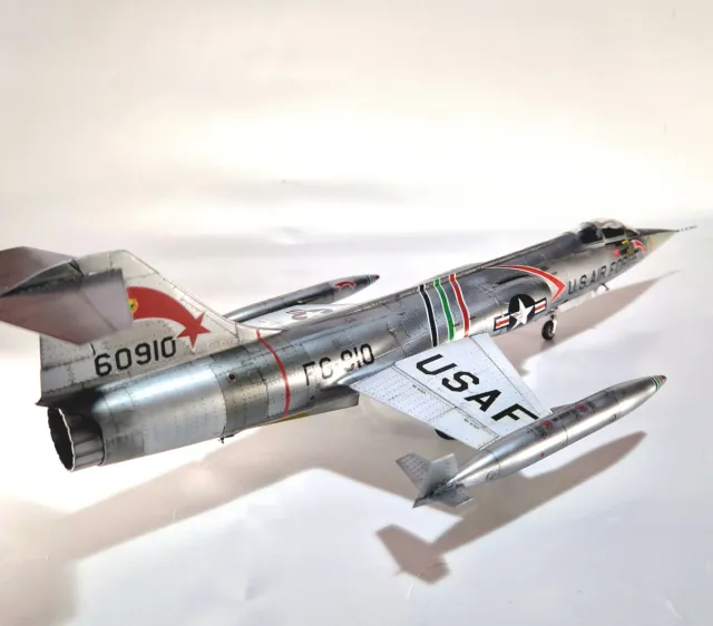 Maqueta terminada F104C Starfighter 1/48