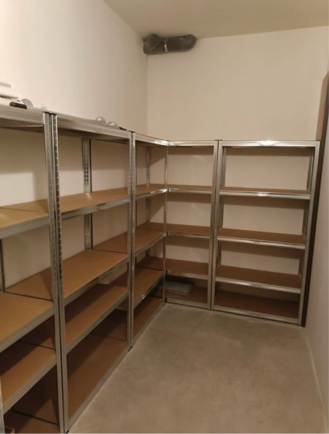 Pack 4 Estanterías Metálicas Galvanizadas